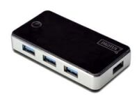 DIGITUS USB 3.0 Hub 4-port schwarz/silber          DA-70231 Datenverteiler/Umschalter