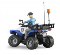 Bruder POLIZEI QUAD M.POLIZ.+AUSSTATT.63010