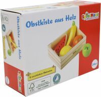 Spielmaus Küche Beeboo Kitchen Obst in Holzkiste, 6 Teile