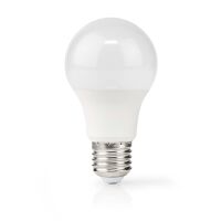 Nedis LED-Lampe E27| A60| 4.9 W| 470 lm| 2700 K| Warmweiss| 1 Stück