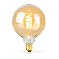 Nedis LED-Filament-Lampe E27 / G95 / 3.8 W / 250 lm / 2100 K / Dimmbar / Extra warmweiß / Retro Style / 1 Stück