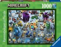 Ravensburger 17188 Puzzle Minecraft Mobs 1000 Teile