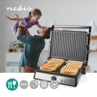 Nedis KONTAKTGRILL             2000W (KAGR141FSR        ED)