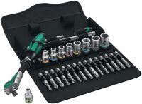 Wera 8100 SA 6 - Socket wrench set - Black,Chrome,Green - CE - Ratchet handle - 1 pc(s) - 1/4"