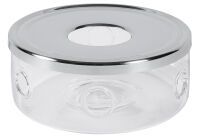 Bredemeijer Group Bredemeijer Minuet - Stainless steel,Transparent - Monotone - Glass,Stainless steel - Round - CE - 15.1 cm