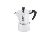 Bialetti Moka Express - Moka pot - 0.2 L - Aluminum - Black - Aluminum - 3 cups - Moka Express