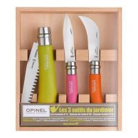 Opinel Garten-Set 3-teilig, bunt Freizeitmesser