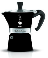 Bialetti Moka Express - Moka pot - Black - Aluminum - 6 cups - 1 pc(s)