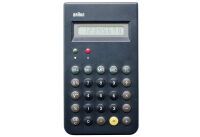 Braun BNE001BK - Pocket - Basic - 8 digits - 1 lines - Battery - Black