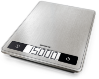 Soehnle Page Profi 200 - Electronic kitchen scale - 15 kg - 1 g - Stainless steel - Stainless steel - Glass