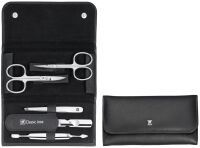 Zwilling CLASSIC INOX Dr.kn-Etui Rindleder schwarz 5-tlg.