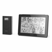 Hama Meteotime - Black - Anemometer (wind speed),Indoor hygrometer,Indoor thermometer,Outdoor hygrometer,Outdoor... - Hygrometer,Thermometer - Hygrometer,Thermometer - km/h - 20 - 95%