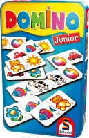 Schmidt Spiele Domino Junior Mitbringspiel in der Metalldose