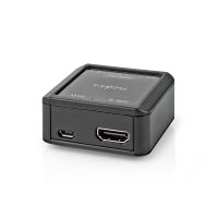 Nedis Digital Audio Converter / 1-Weg / Anschlüsse – Eingang: HDMI™ Eingang / Anschlüsse – Ausgang: 2x (2x Cinch Buchse) / 3.5 mm / Automatisch / Anthrazit