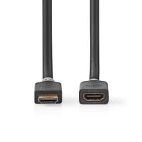 Nedis High Speed ​​HDMI ™ Kabel mit Ethernet / HDMI™ Stecker / HDMI™ Ausgang / 8K@60Hz / eARC / 48 Gbps / 2.00 m / Rund / PVC / Anthrazit / Box