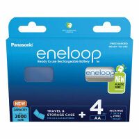 Panasonic eneloop HR06 Mignon AA -Akku NiMH 2000 mAh 1.2 V 4 St.