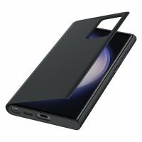 Samsung Smart View Wallet Case Galaxy S23 Ultra Black Taschen & Hüllen - Smartphone