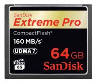 SD CompactFlash Card  64GB SanDisk Extreme Pro (SDCFXPS-064G-X46)