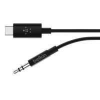 Belkin RockStar 3,5mm Aud./USB-C Kabel 0,9m schw.  F7U079bt03-BLK Kabel und Adapter -Audio/HiFi-