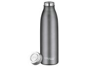 Thermos Isolier-Trinkflasche TC Bottle 0.5 Liter grau matte Optik doppelwandiger