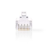 Nedis RJ45-STECKER CAT6  GERADE 10ST (CCGB89305TP)