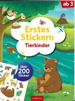 ars Edition Erstes Stickern  Tierkinder