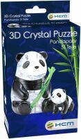 HCM 3D Crystal Puzzle Pandapaar 51 Teile