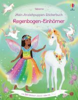 Usborne Verlag Mein Anziehpuppen-Stickerbuch: Regenbogen-Einhörner