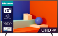 Hisense Braunware FERNSEHER UHD 4K DOUBLE STAND (70A6K            70Z)