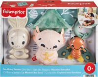 Mattel Fisher-Price Sensorische Erlebnisse Geschenkset, 4 sensorische Spielzeuge mit feinmotorischen