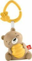 Mattel Fisher-Price Beruhigendes Bärchen Spieluhr zum Mitnehmen für Babys mit einstellbarem Timer fü