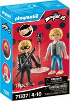 PLAYMOBIL 71337 Miraculous: Adrien & Cat Noir