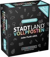  STADT LAND VOLLPFOSTEN: Das Kartenspiel  Junior Edition