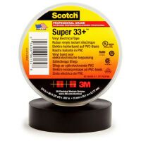 3M Super33+-19x33 Isolierband Scotch Schwarz L x B 33 m 19 mm 1