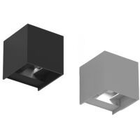 Planlicht WANDLEUCHTE LED 3000K 2X254LM (SPACECUBE100 IP54 SW)