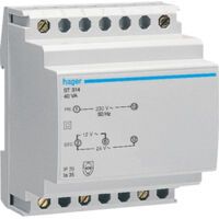 Hager SICHERHEITSTRAFO 3,33A/1,67A (ST 314   230V/12/24V)