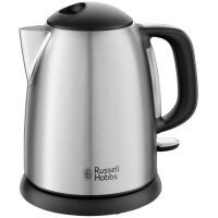 Russell Hobbs 24991-70 - 1 L - 2400 W - Black,Stainless steel - Plastic,Stainless steel - Water level indicator - Overheat protection