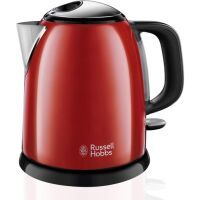 Russell Hobbs 24992-70 - 1 L - 2400 W - Black,Red - Plastic,Stainless steel - Water level indicator - Overheat protection