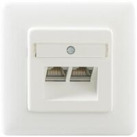 Rutenbeck 138112070 - RJ-45 - -5 - 50 °C - White - Plastic - IP21 - 72 V