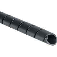 HellermannTyton Hellermann Tyton 161-41104 - Cable management - Black - Polyethylene - -60 - 80 °C - 5 m - 4 mm