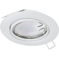 Eglo Leuchten LED-Deckeneinbaustrahler GU10 5W 400lm rund weiss