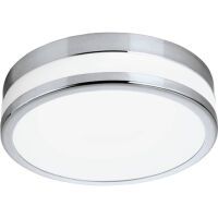 Eglo Leuchten LED-Wand- Deckenleuchte HV 11W 100lm D 225 chrom PALERMO