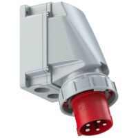 PC Electric Wandgerätestecker 63A 5polig 6h IP67 TWIST