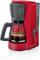 Bosch KAFFEEMASCHINE 10/15TA.  1200W (TKA3M134        ROT)