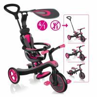  GLOBBER EXPLORER TRIKE 4in1 fuchsia pink