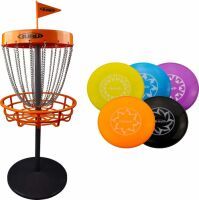  Guru Disc Golf Mini Basket Set inkl. 5 Scheiben