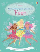 Usborne Verlag Mein Anziehpuppen-Stickerbuch: Feen