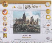 Harry Potter Crystal Art Leinwandbild Hogwarts Castle