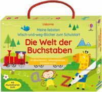 Usborne Verlag Meine liebsten Wisch-und-weg-Bücher zum Schulstart: Die Welt der Buchstaben