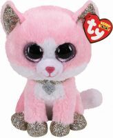 Ty BEANIE BOOS FIONA PINK CAT 15 CM